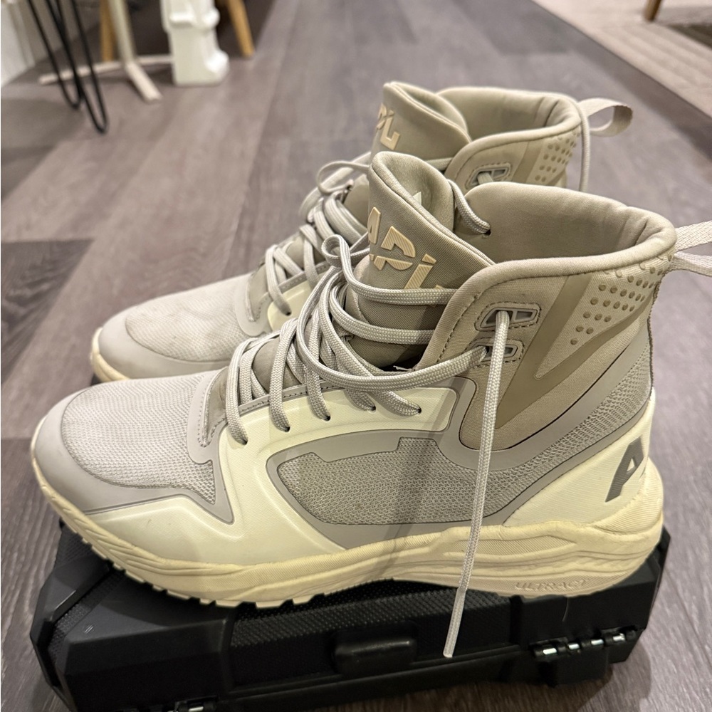 APL Techloom Defender High Top Sneaker Clay Pristine Color Men Size 10